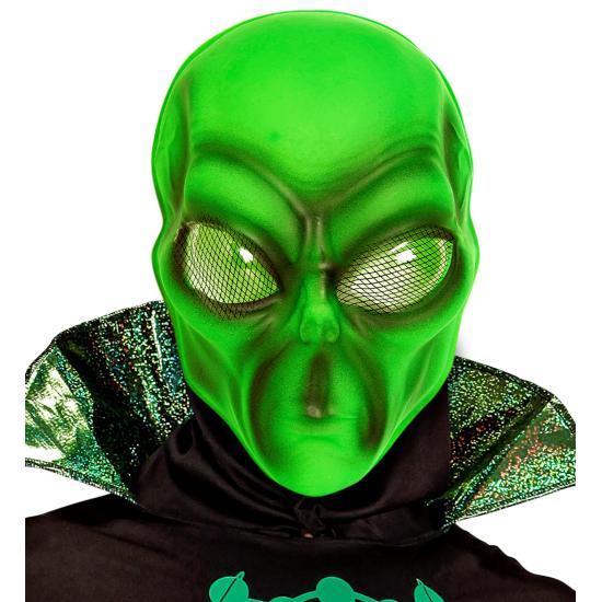 Máscara Extraterrestre Verde Máscara Extraterrestre Verde