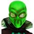 Máscara Extraterrestre Verde Máscara Extraterrestre Verde