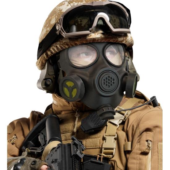 MÁSCARA GAS" de plástico duro