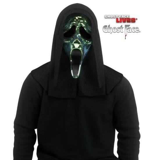 Máscara Ghost Face Oil Slick Disco – Terror con Reflejos de Fiesta Máscara Ghost Face Oil Slick Disco – Terror con Reflejos de Fiesta