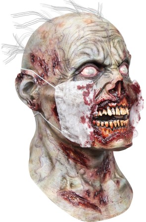 Máscara Paciente Zombie de Látex de la línea Zombies