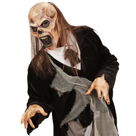 Máscara Zombie con Pelo Terror