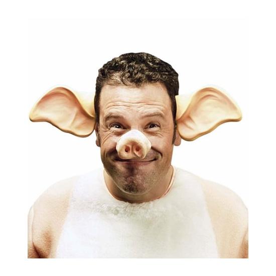 Orejas de Cerdo disfraz Orejas de Cerdo disfraz