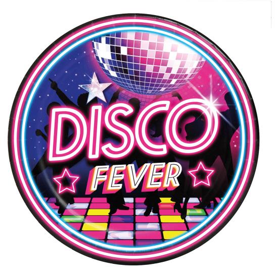 Pack de 6 Platos Disco 23 cms