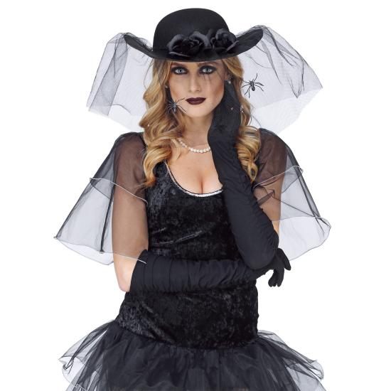 Pamela viuda con velo