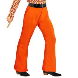 Pantalones de Hombre Años 70 Groovy Naranja