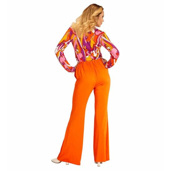 Pantalones de Mujer Años 70 Groovy Naranja Pantalones de Mujer Años 70 Groovy Naranja