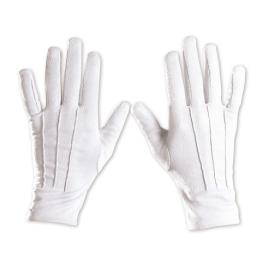 Par de guantes blancos 25cm