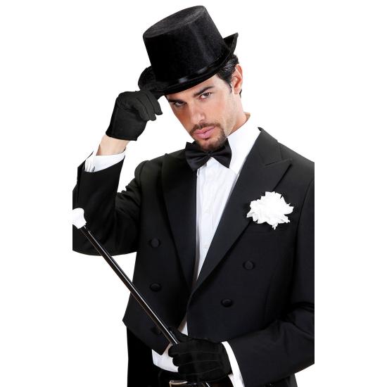 Par de guantes negros 25cm