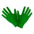Par de guantes Verdes 25cm