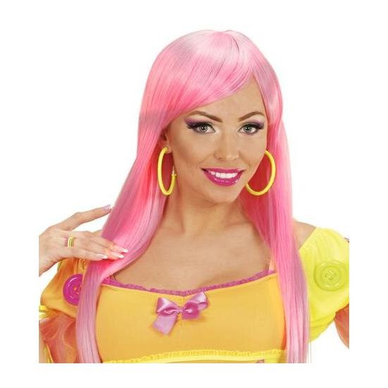 Par de Pendientes amarillo  Fluorescentes