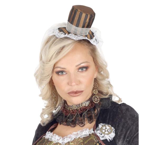 Par Pendientes Rueda Steampunk