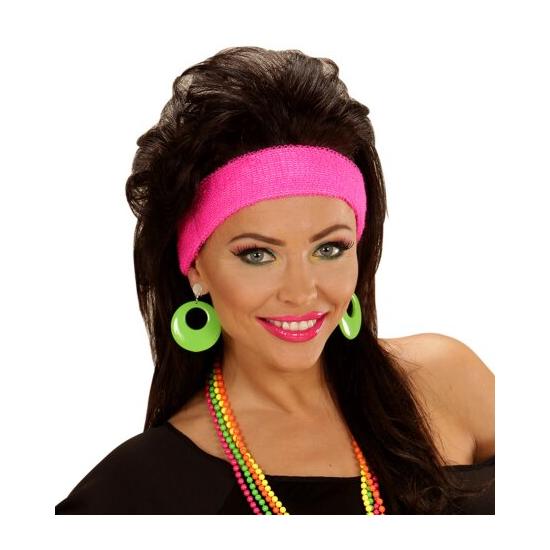 Par de Pendientes Verde Neón