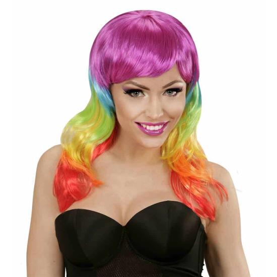 Peluca Arco Iris Fashion