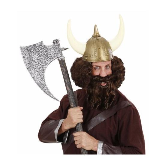 Peluca y Barba con tirabuzones