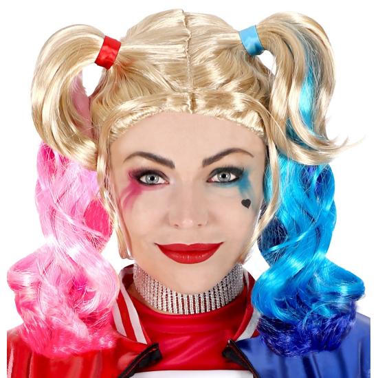 Peluca Harley Joker villana
