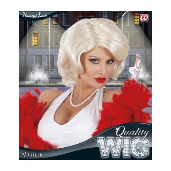 Peluca Marilyn Diva estrella Cine.