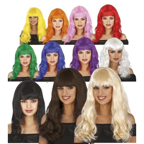 Peluca Melena Colores Surtidos Peluca Melena Colores Surtidos