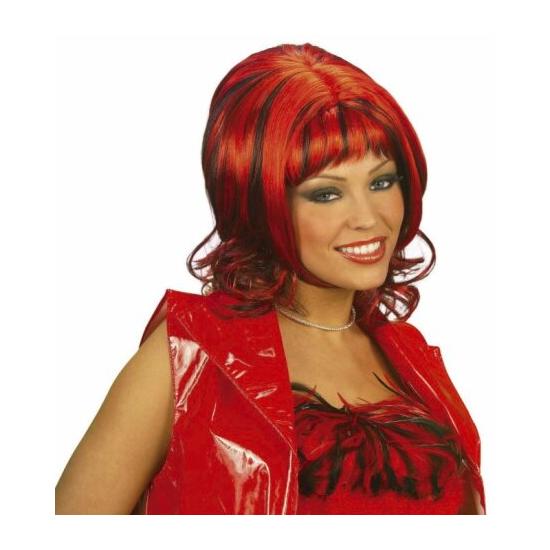 Peluca Sharona color rojo