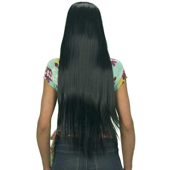 Peluca Super Larga color negra