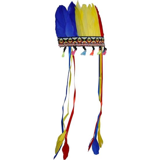 Penacho de Plumas Multicolor