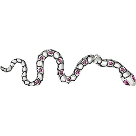 Pendientes Serpiente Plata 6 cm