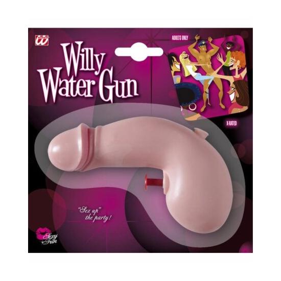 Pistola de Agua con forma de Minga.