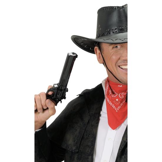 Pistola de vaquero con cartuchera: Accesorios,y disfraces