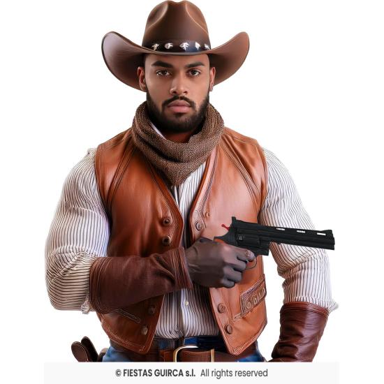 Pistola Magnum para disfraces Cowboy