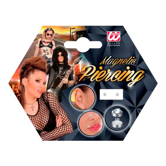 Set 2 Piercings Magnéticos Widmann – Plata