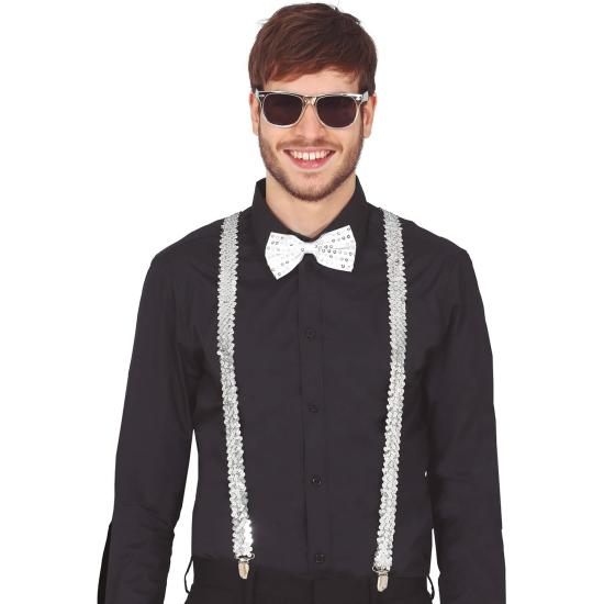 Set Conjunto Lentejuela Plata