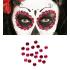 Set de 40 Gemas Adhesivas decorativas Ojos Rojo / Rosa