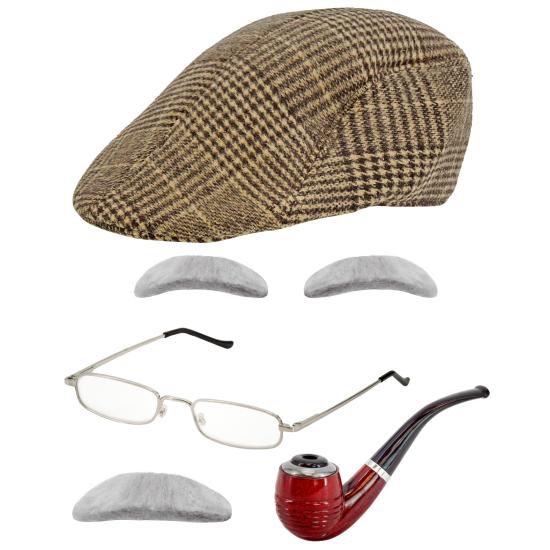 🎭 Set de Accesorios de Anciano – Widmann (EAN 8003558281572)