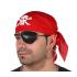 Set de Accesorios de Pirata para Adultos - Bandana, Parche y Pendiente