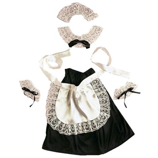 Set de disfraz Criada Francesa adulta Set de disfraz Criada Francesa adulta