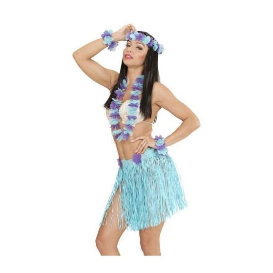 Set Hawai Azul adulta Set Hawai Azul adulta