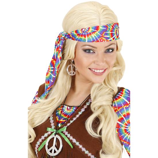 Set Hippie Colgante y Pendientes plata