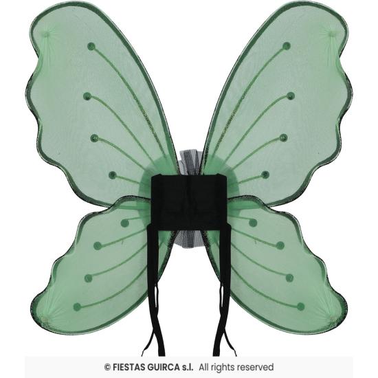 Set Infantil de Alas y Tutu Verde – Accesorio de Disfraz para Niñas