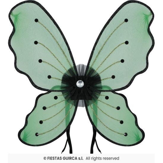 Set Infantil de Alas y Tutu Verde – Accesorio de Disfraz para Niñas