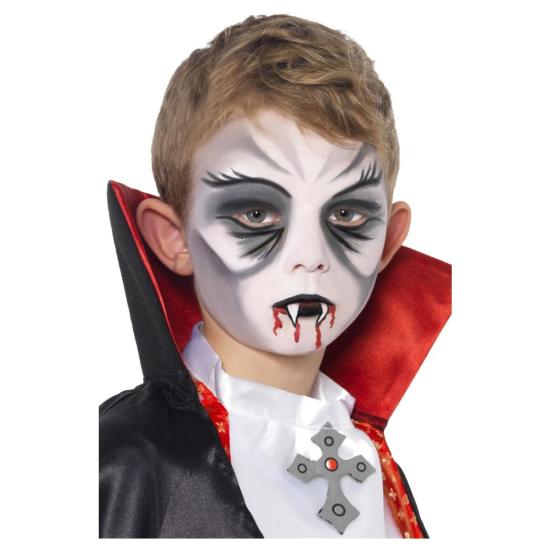 Base de maquillaje de mariposa azul + 4 lápices de maquillaje en blíster