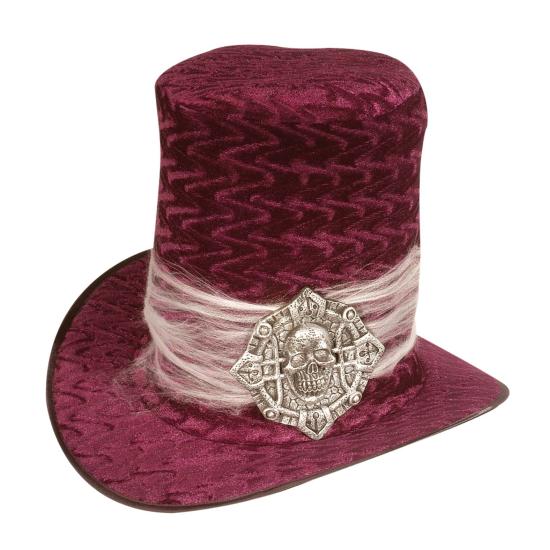Sombrero con calavera de Terciopelo