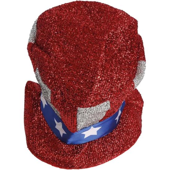 Sombrero de Copa con Bandera Americana del tío Sam