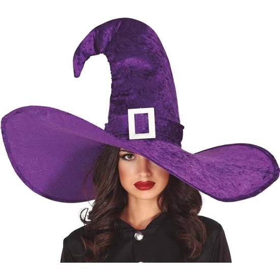 Sombrero de Bruja XXL Lila para Halloween