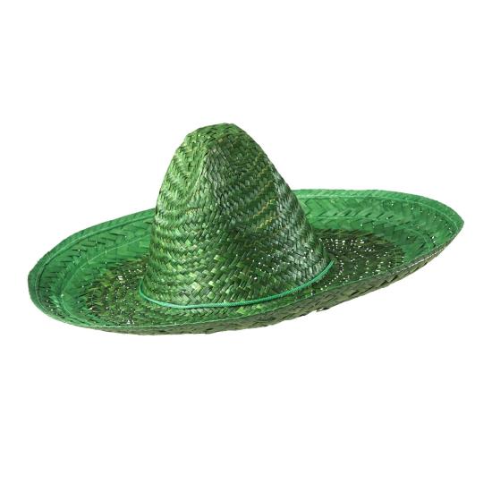 Sombrero Mexicano Verde de 48 cm