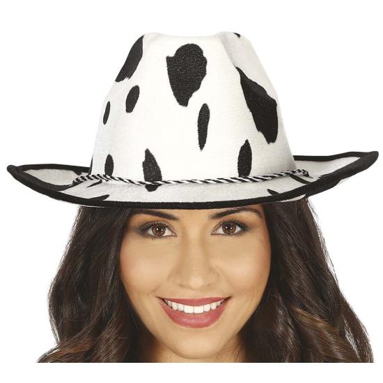 Sombrero Vaquero color vaca