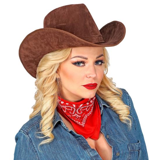 Sombrero Vaquero Marrón Agamuzado Sombrero Vaquero Marrón Agamuzado