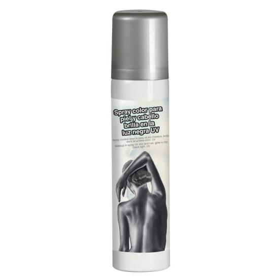Spray para pelo y cuerpo plata - 75 ml
