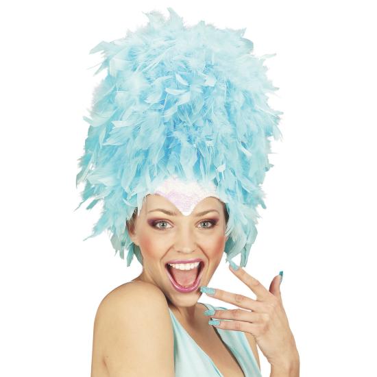 Tocado Plumas y Lentejuelas colores