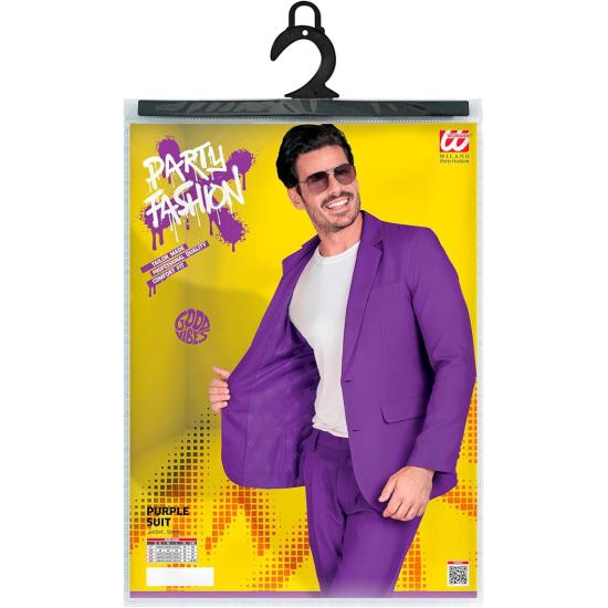 Traje de Color para Hombre, Chaqueta y pantalón, Showman, Disco Fever, Fiesta temática Casino