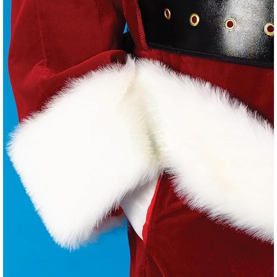 Traje de Papá Noel de terciopelo ultrafino